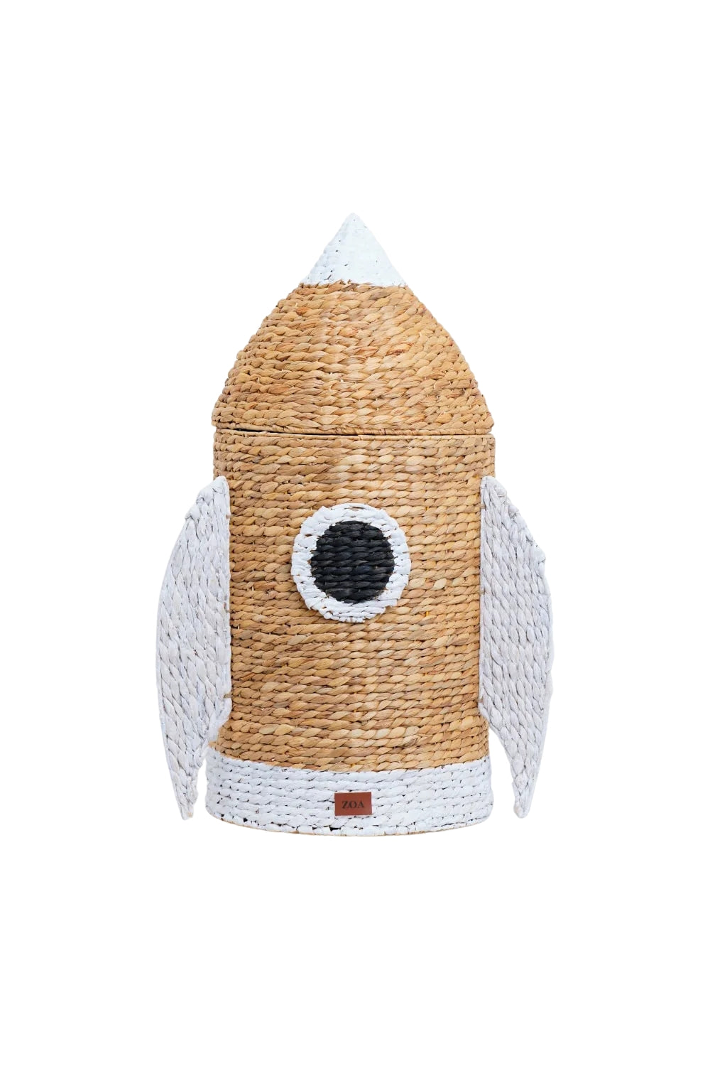Zoa Collection-Kapaklı Rattan Roket Oyuncak Sepeti-Sepet-1-roqelvaxirum.shop