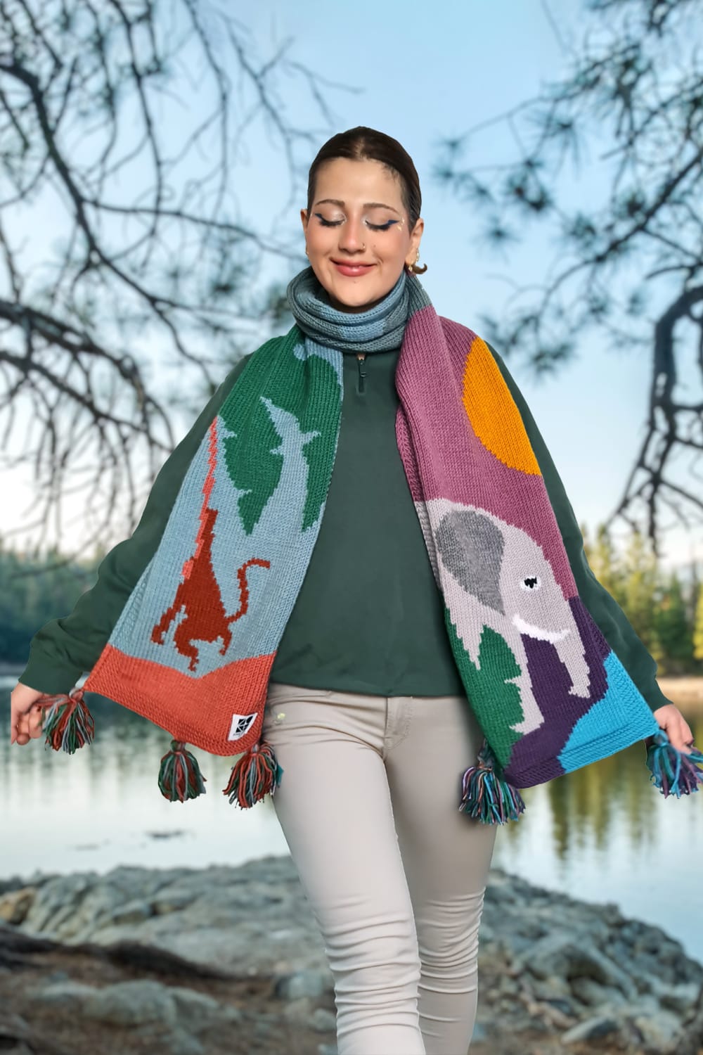 Zone Design Store-El Örgüsü Atkı - Tropiko-Atkı-4-roqelvaxirum.shop
