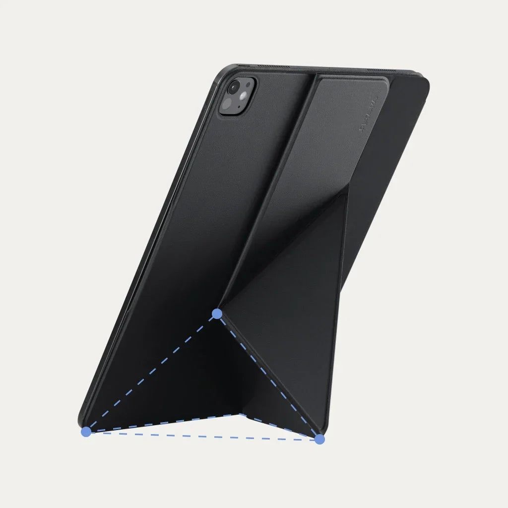 Ipad Pro 13 M5 / M4 Kılıf Folio 3 Siyah, Kalem Bölmeli Standlı