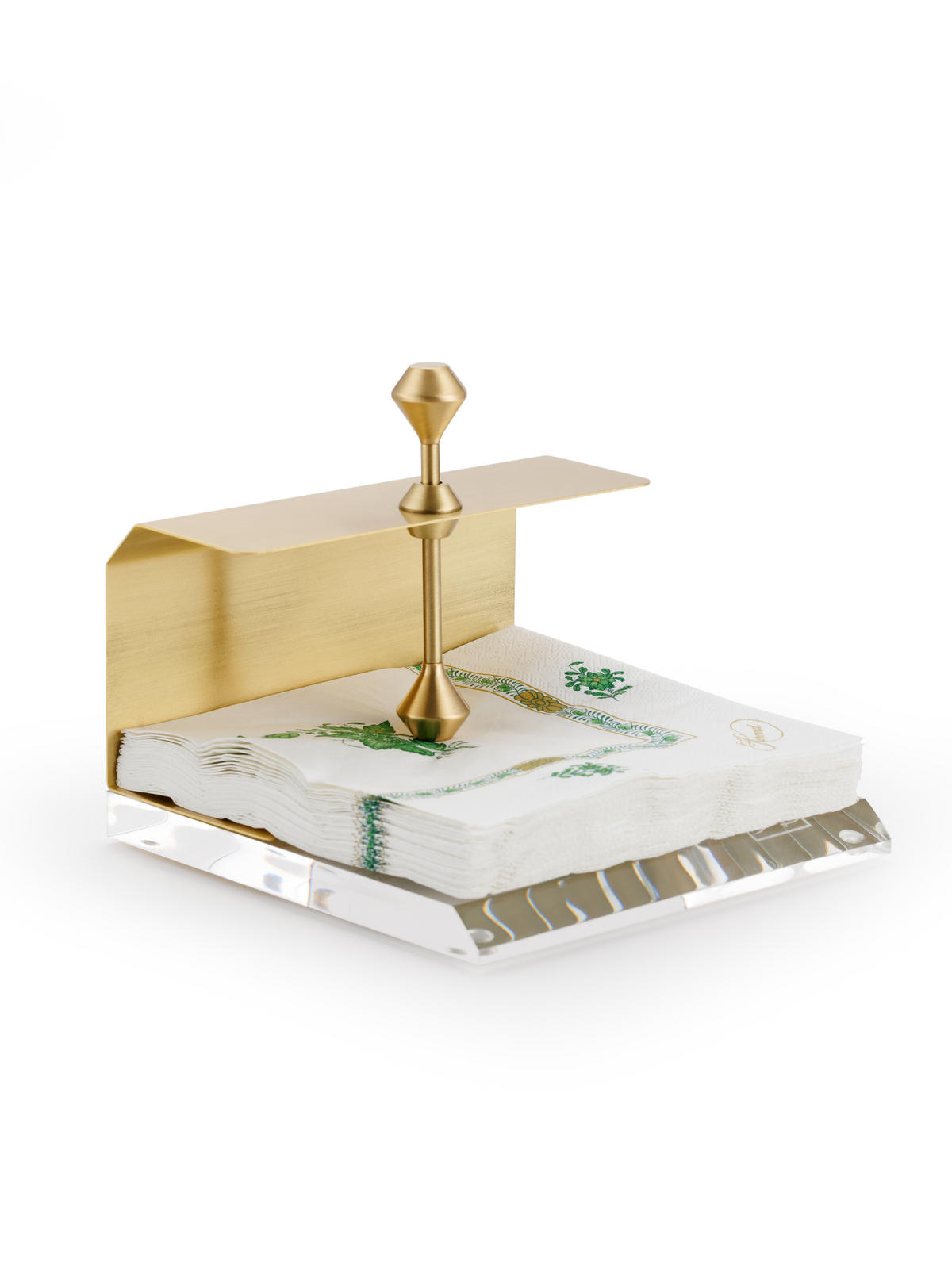 Memonza-Mirena Pirinç Peçetelik, Şeffaf-Peçetelik-2-roqelvaxirum.shop