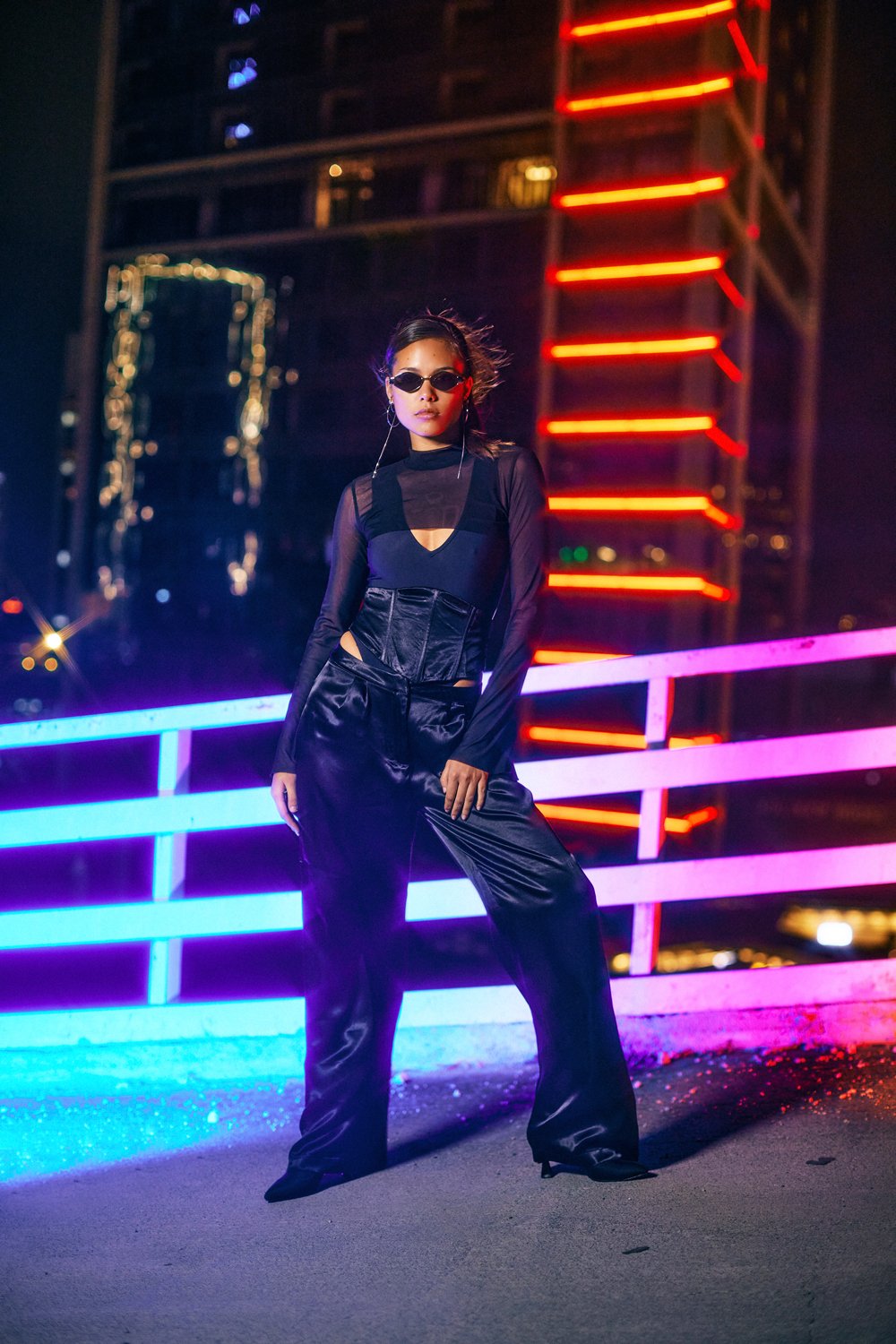 no'design-Trasnparan İspanyol Kol Bolero-Top-3-roqelvaxirum.shop