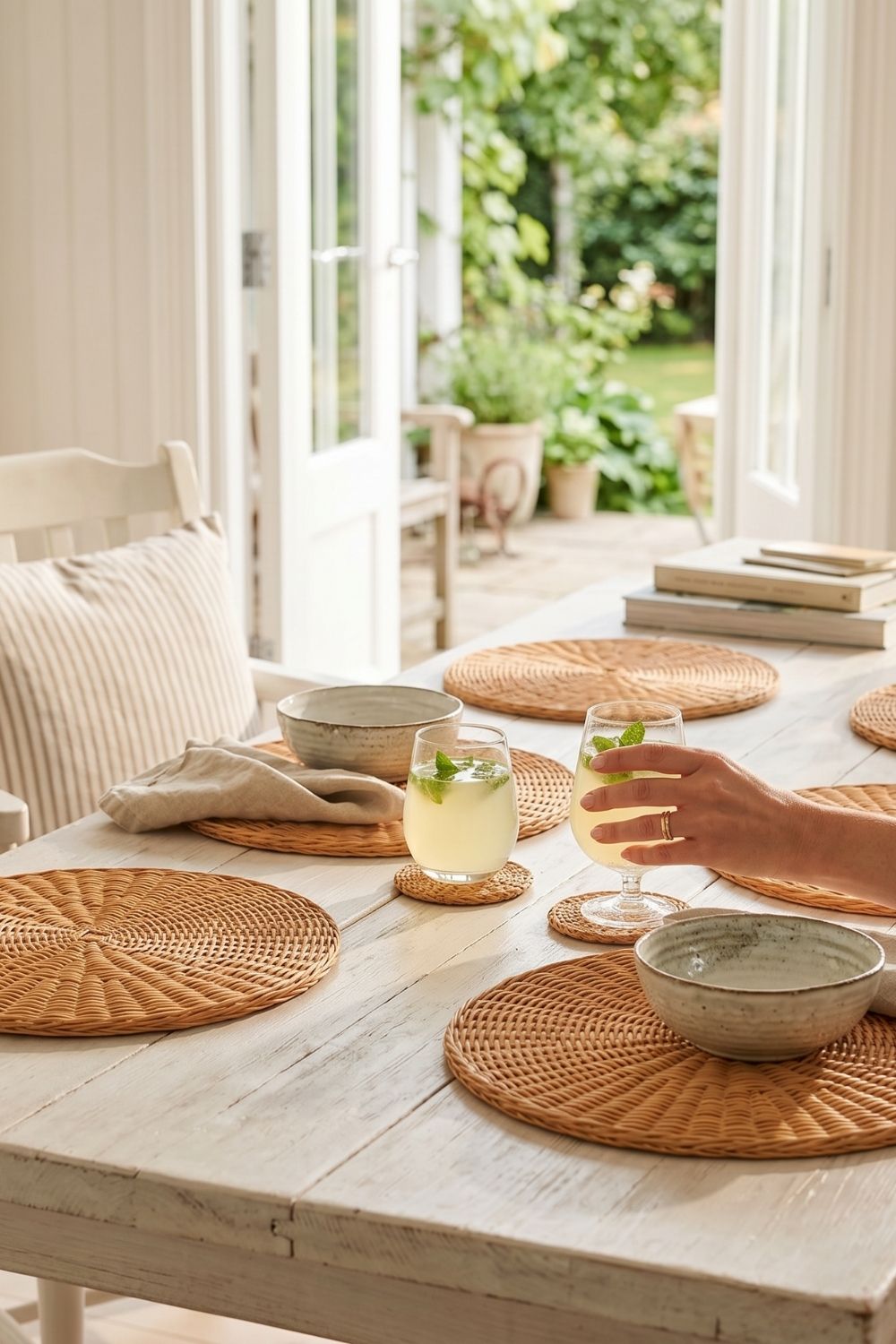 Doğal Rattan Supla / Amerikan Servis - 6