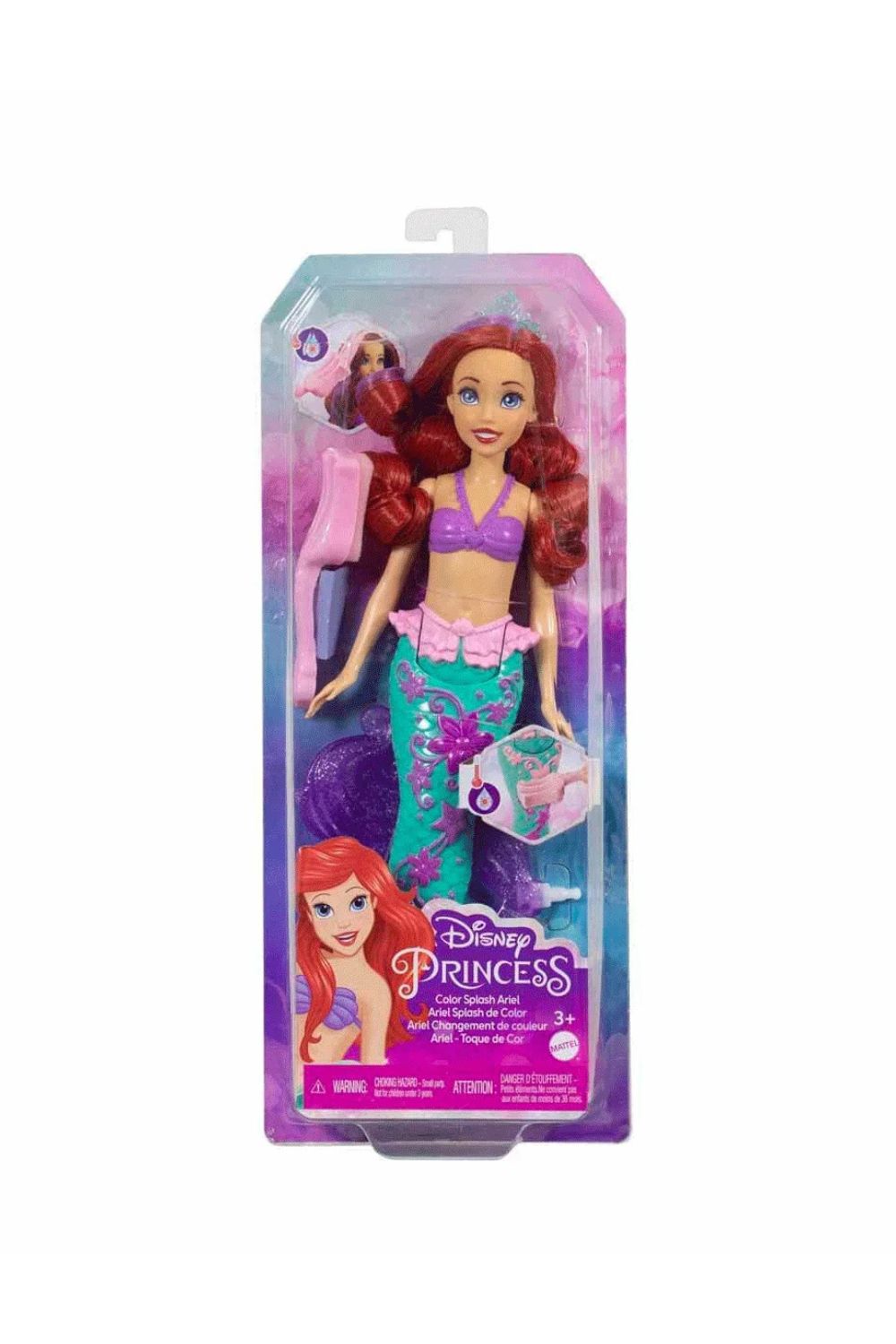 Disney Prensesleri - Muhteşem Renk Değiştiren Saçlı Deniz Kızı Ariel - 1