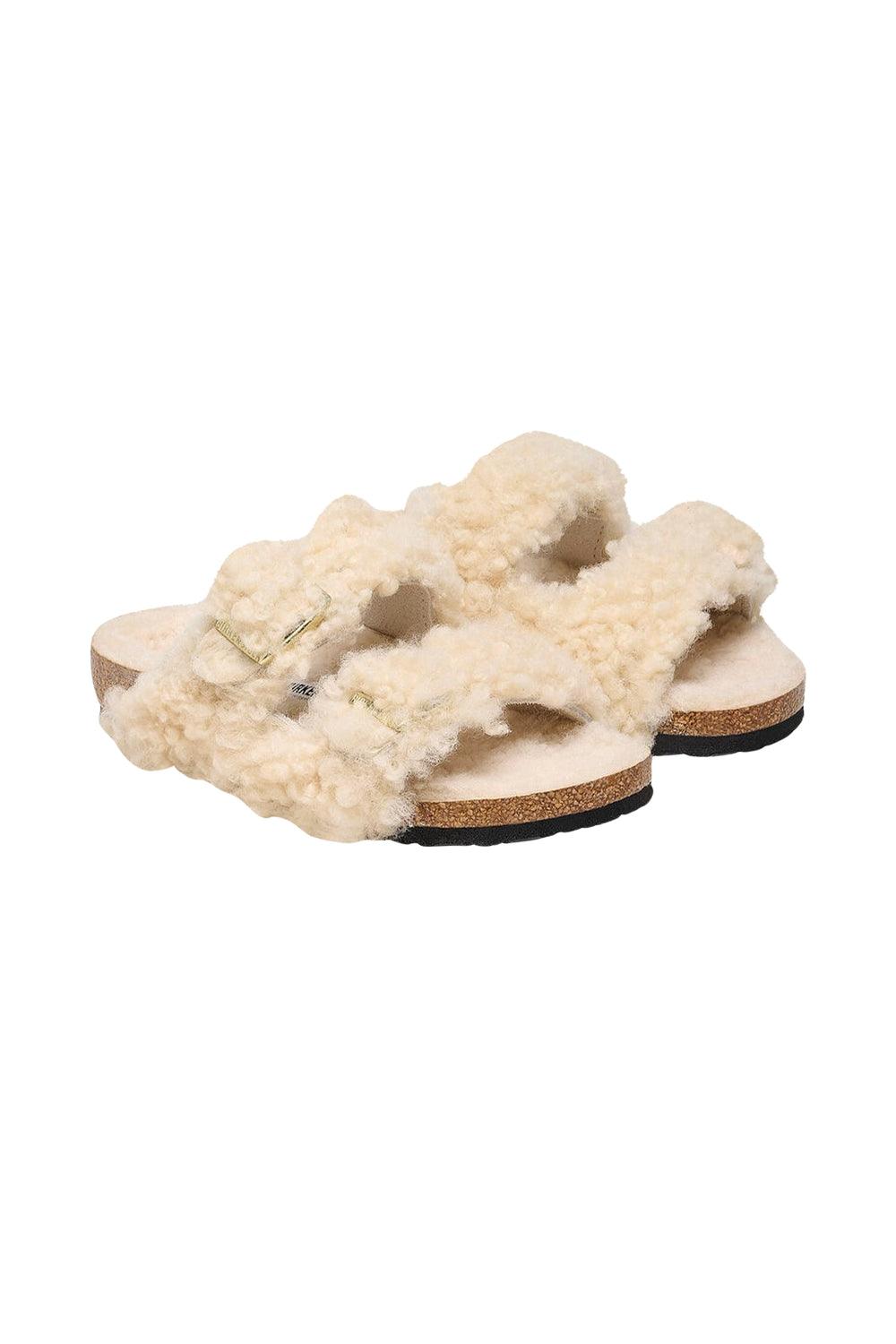 Birkenstock-Arizona Shearling Teddy-Sandalet & Terlik-3-roqelvaxirum.shop