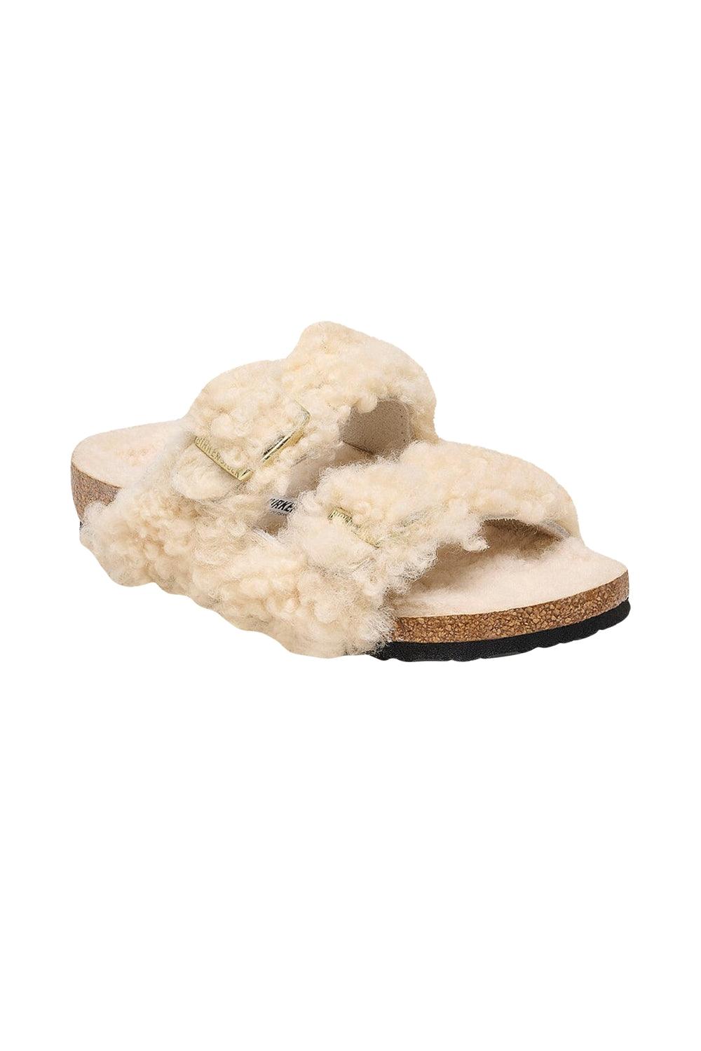 Birkenstock-Arizona Shearling Teddy-Sandalet & Terlik-4-roqelvaxirum.shop