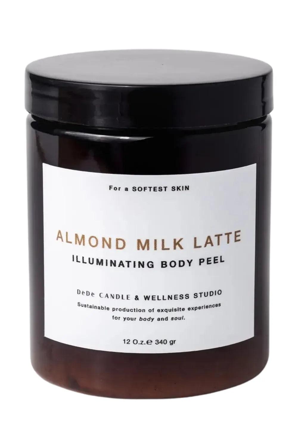 DéDé Candle & Body-Almond Milk Latte Illuminating Body Peel-Peeling-1-roqelvaxirum.shop