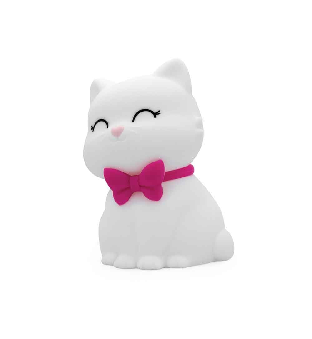 Dhink-Silikon Gece Lambası Kedi Tosh Beyaz-Gece Lambası-1-roqelvaxirum.shop