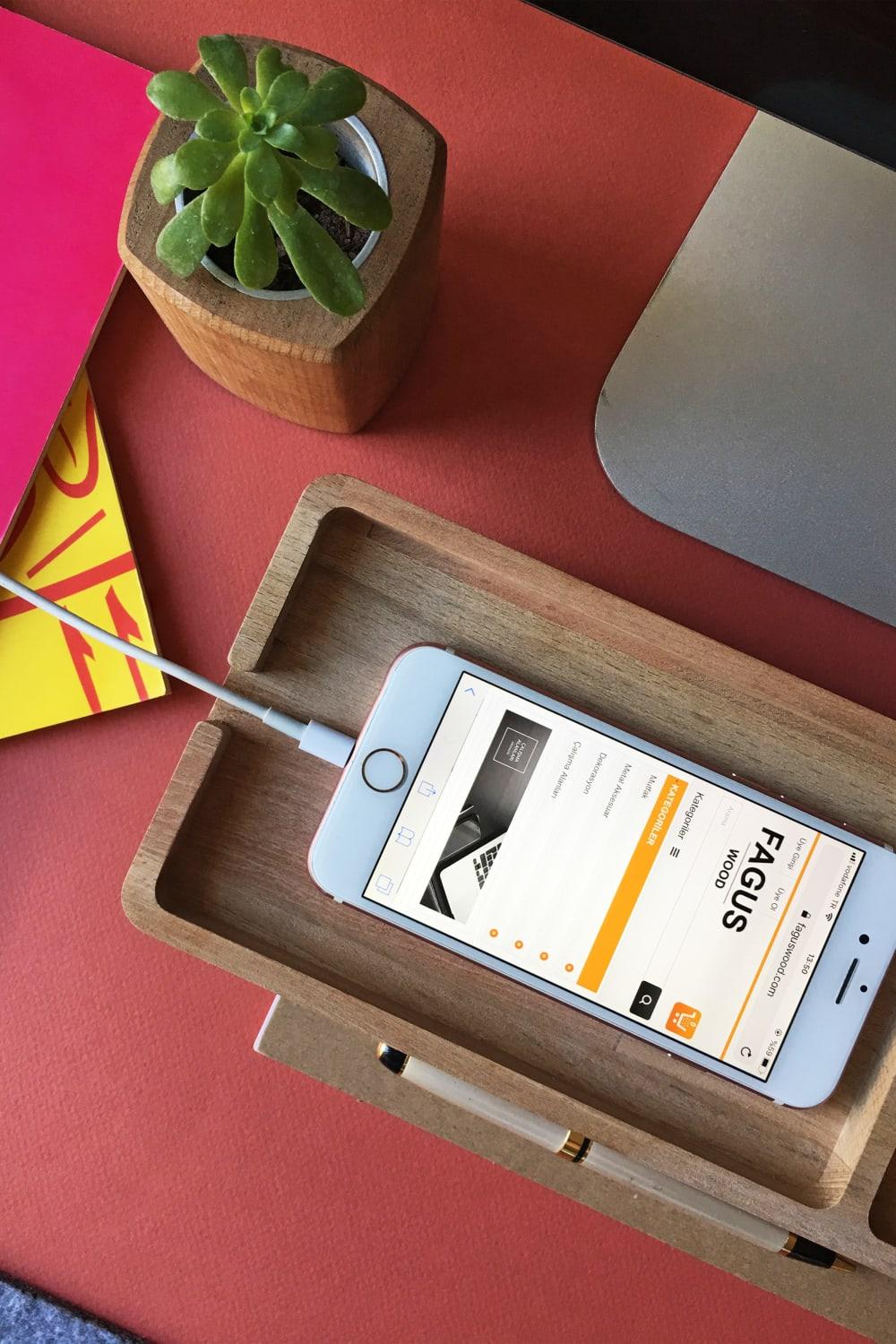 Fagus Wood-Mini Spinney Masa Düzenleyici-Masaüstü Organizer-8-roqelvaxirum.shop