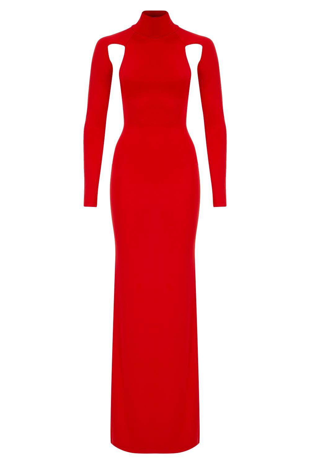 Herfetch-Scarlet Dress-Elbise-2-roqelvaxirum.shop