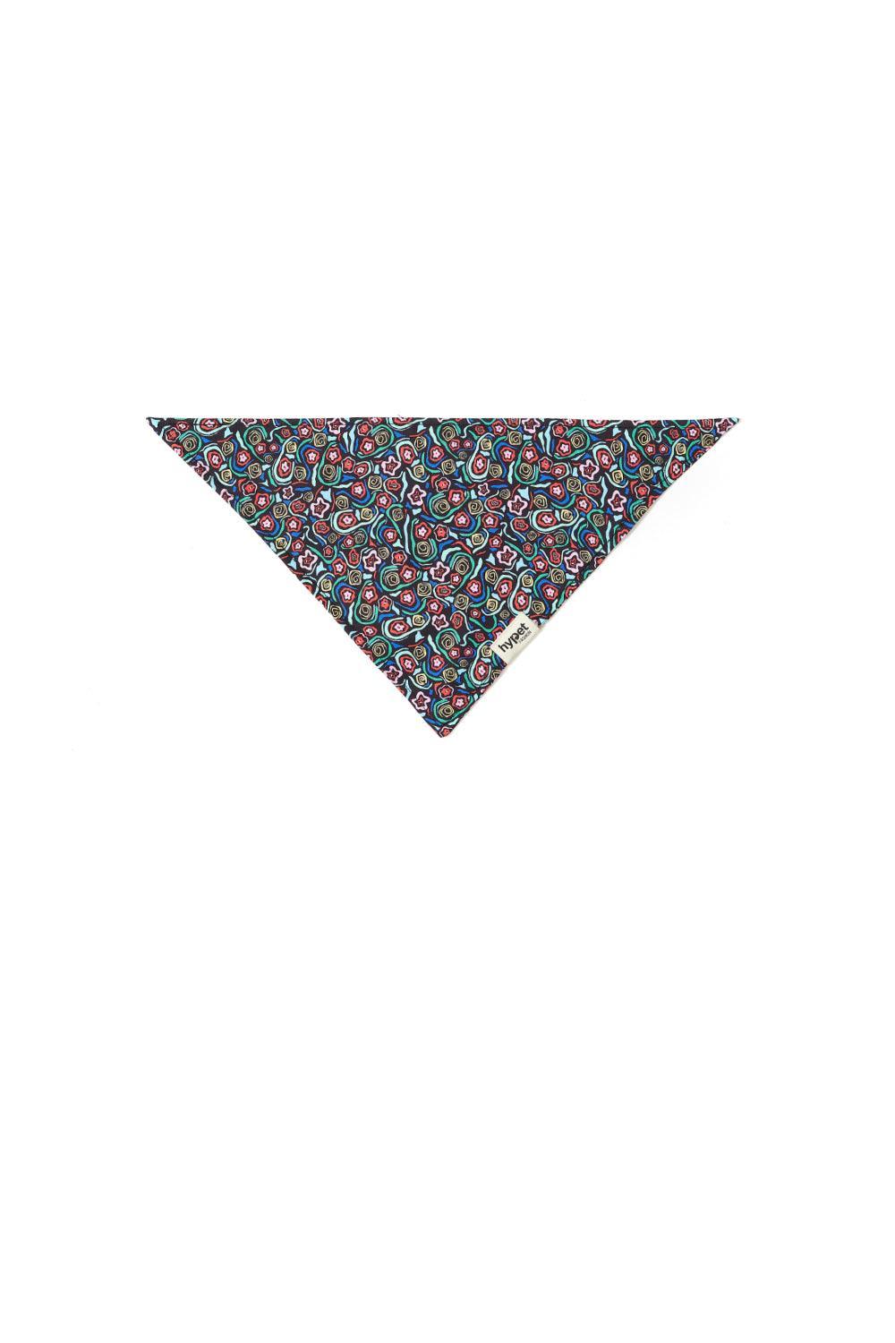 Hypet Fashion-Abstract Flowers Bandana-Köpek-2-roqelvaxirum.shop