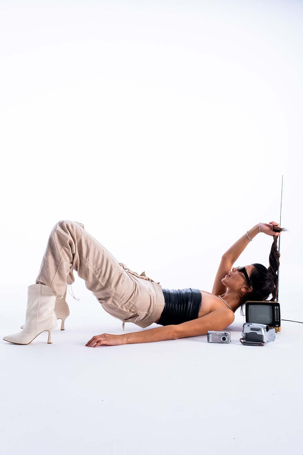 Kahshan-Doyenne Cargo Pants Beige-Pantolon-3-roqelvaxirum.shop