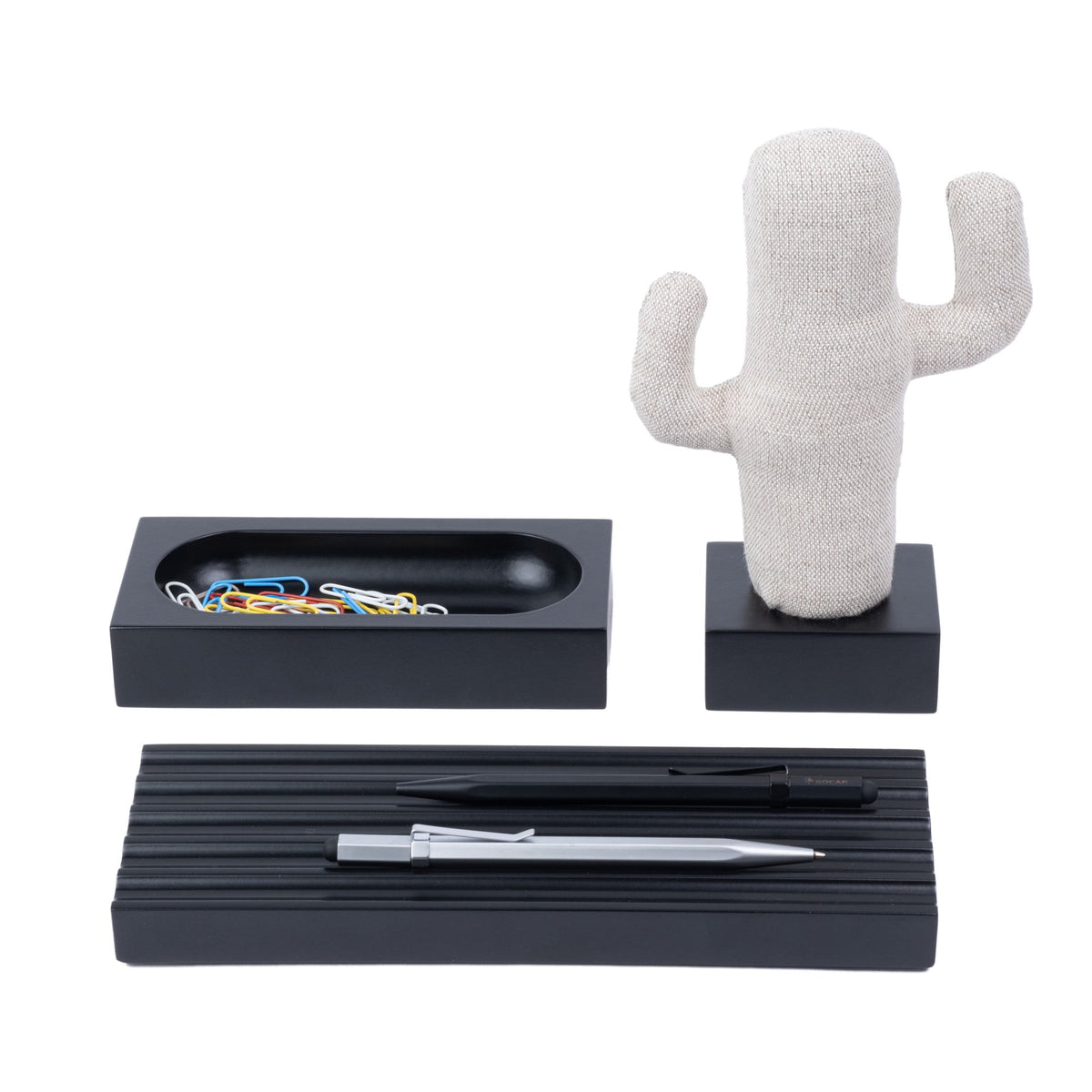 Kayigo-Cactus Lavanta Dolgulu Notluk / Bej Siyah-Masaüstü Organizer-2-roqelvaxirum.shop