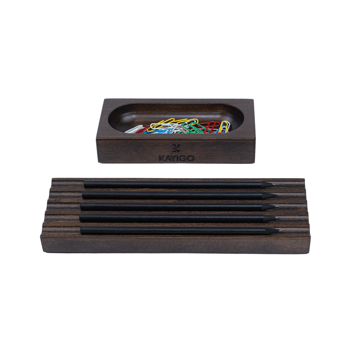 Kayigo-Koyu Kahverengi İkili Masa üstü Organizer-Masaüstü Organizer-1-roqelvaxirum.shop