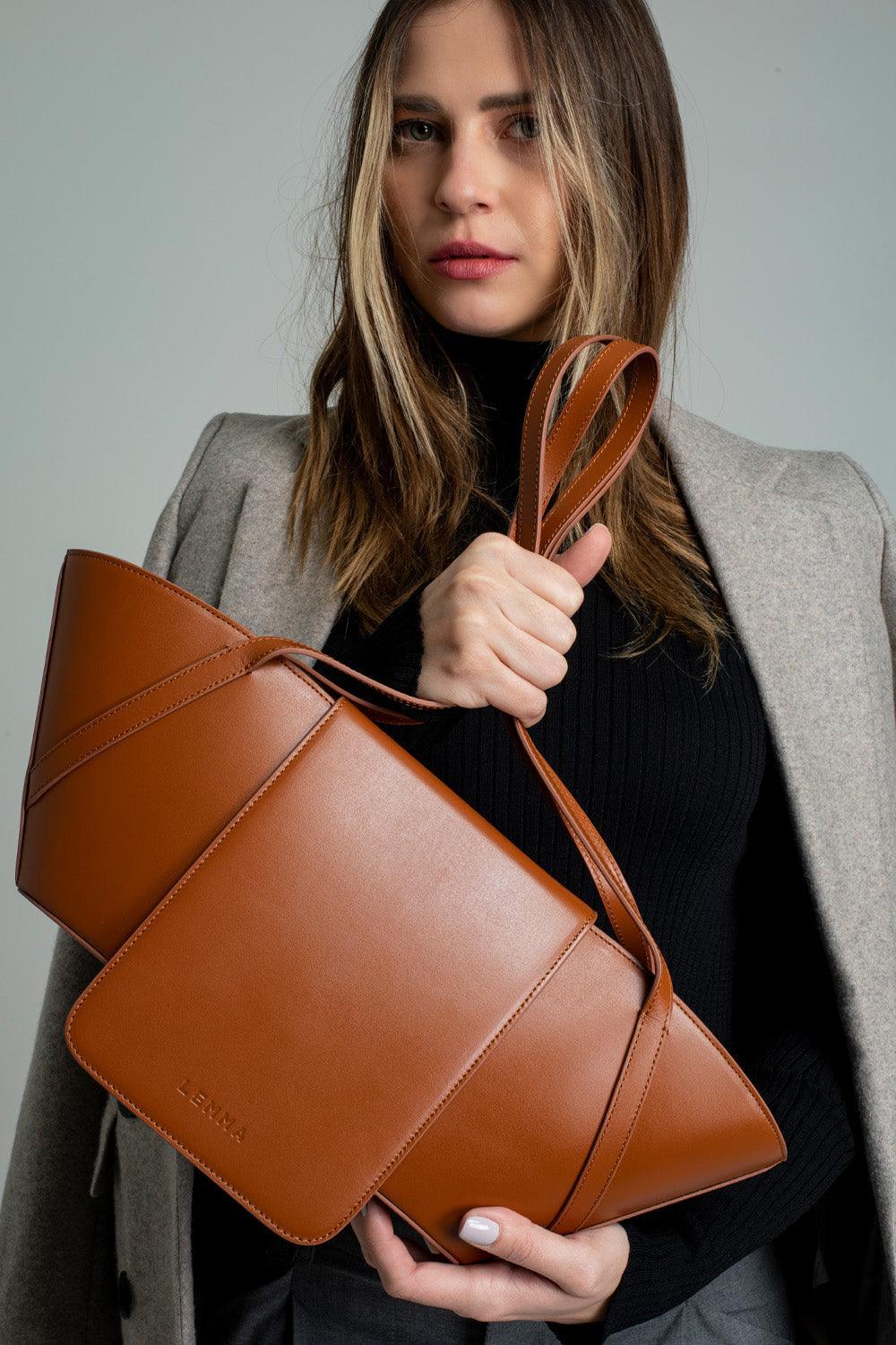 Lemma-Eureka Bold Brown-Omuz Çantası-2-roqelvaxirum.shop