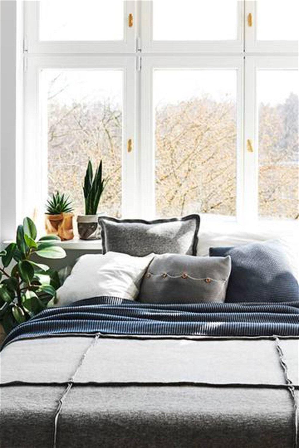 Moyha-Wave Gri Yatak Örtüsü (250 x 250)-Yatak Örtüsü-1-roqelvaxirum.shop