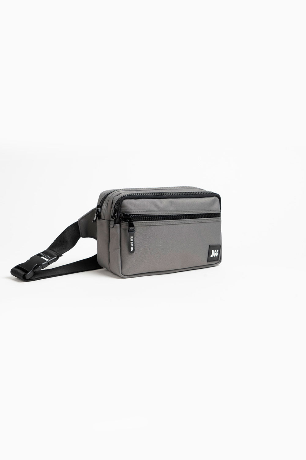 Muni Bum Bag-Steel Grey Double Bumbag-Bel Çantası-2-roqelvaxirum.shop