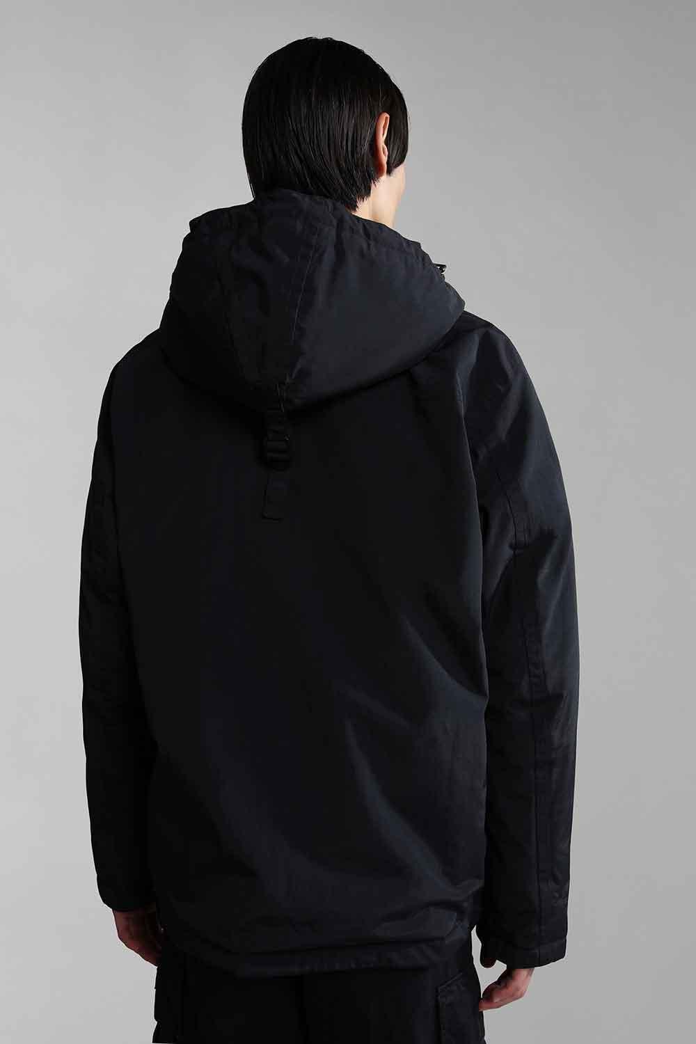 Napapijri-Rainforest Pocket 2 Black 041-Yağmurluk-2-roqelvaxirum.shop
