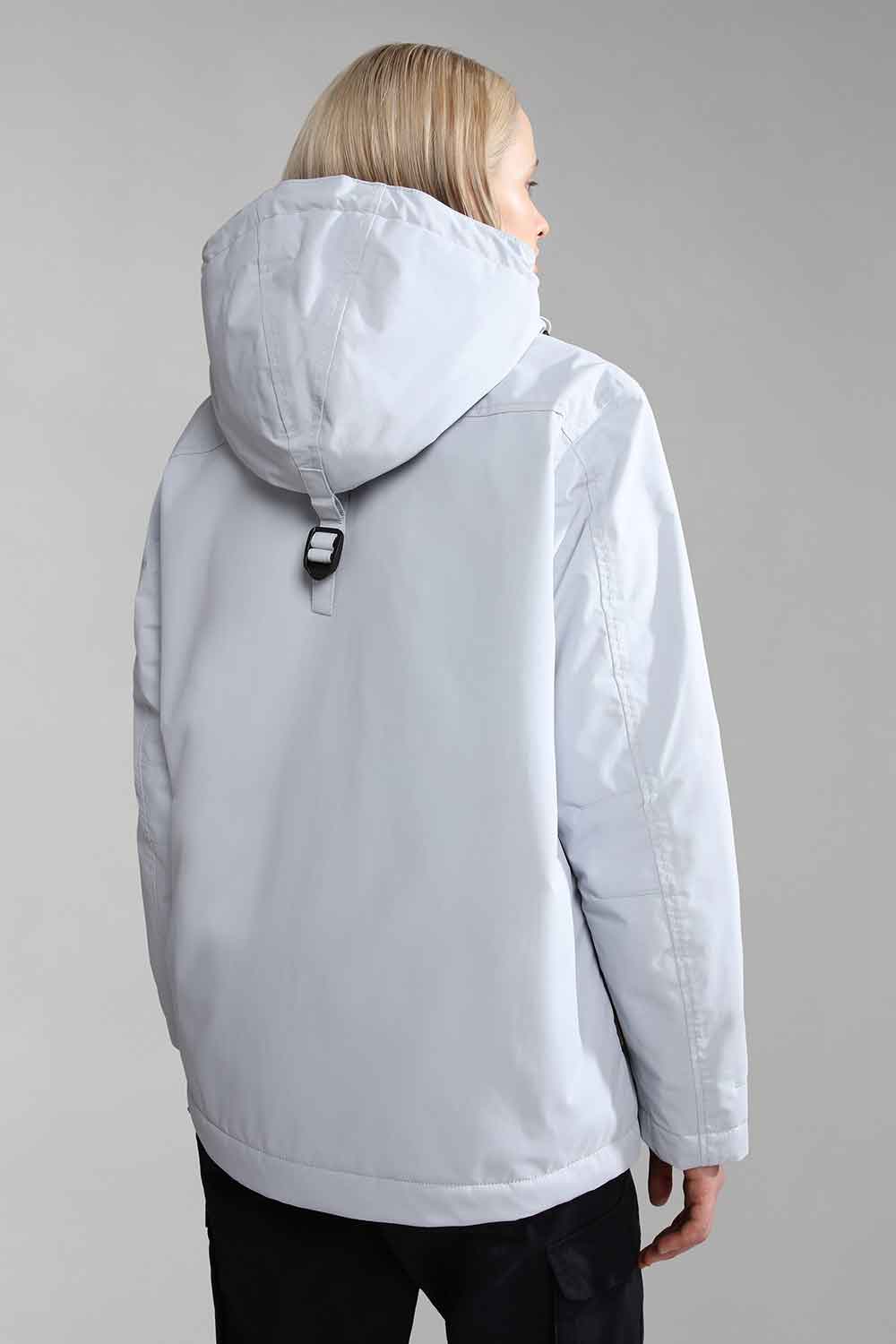 Napapijri-Rainforest Pocket 4 Grey Glacier-Yağmurluk-3-roqelvaxirum.shop