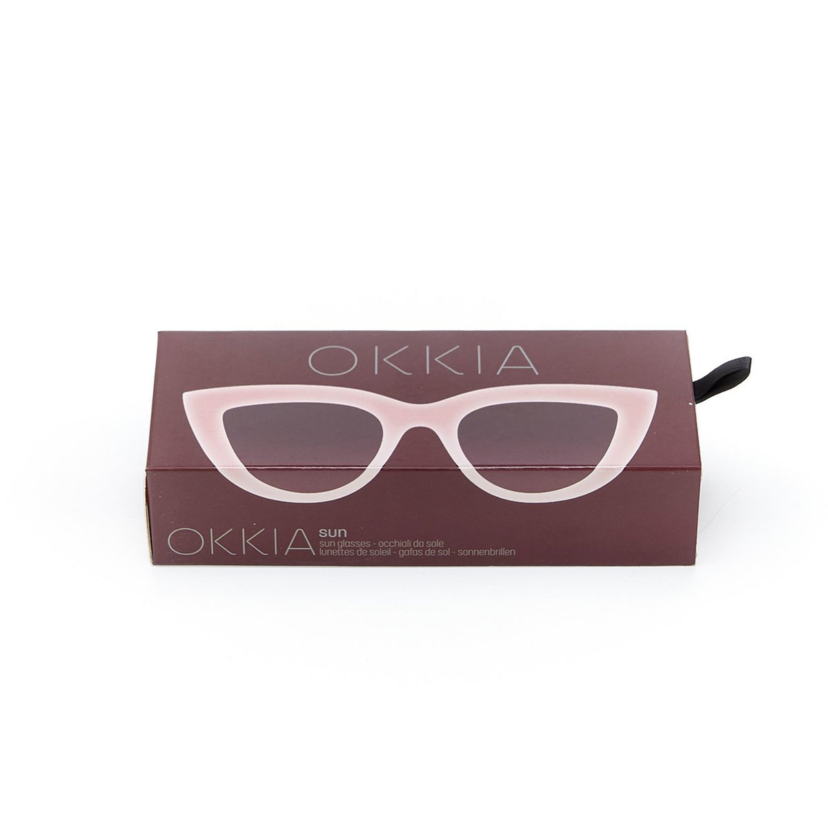 Okkia-Okkia Claudia Big Cat Güneş Gözlüğü Havana Pembesi-Güneş Gözlüğü-8-roqelvaxirum.shop