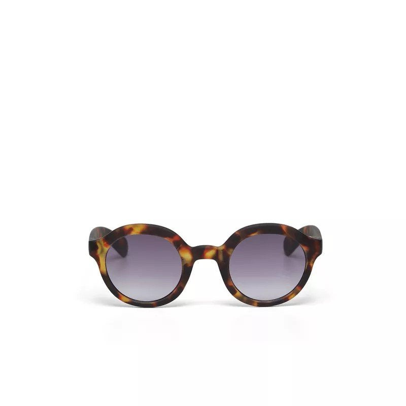 Okkia-Okkia Lauro Unisex Yuvarlak Güneş Gözlüğü Klasik Havana Siyah Gradyan-Güneş Gözlüğü-6-roqelvaxirum.shop