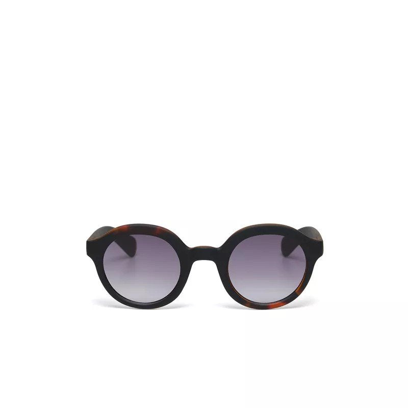 Okkia-Okkia Lauro Unisex Yuvarlak Siyah Havana Güneş Gözlüğü Siyah Gradyan-Güneş Gözlüğü-6-roqelvaxirum.shop