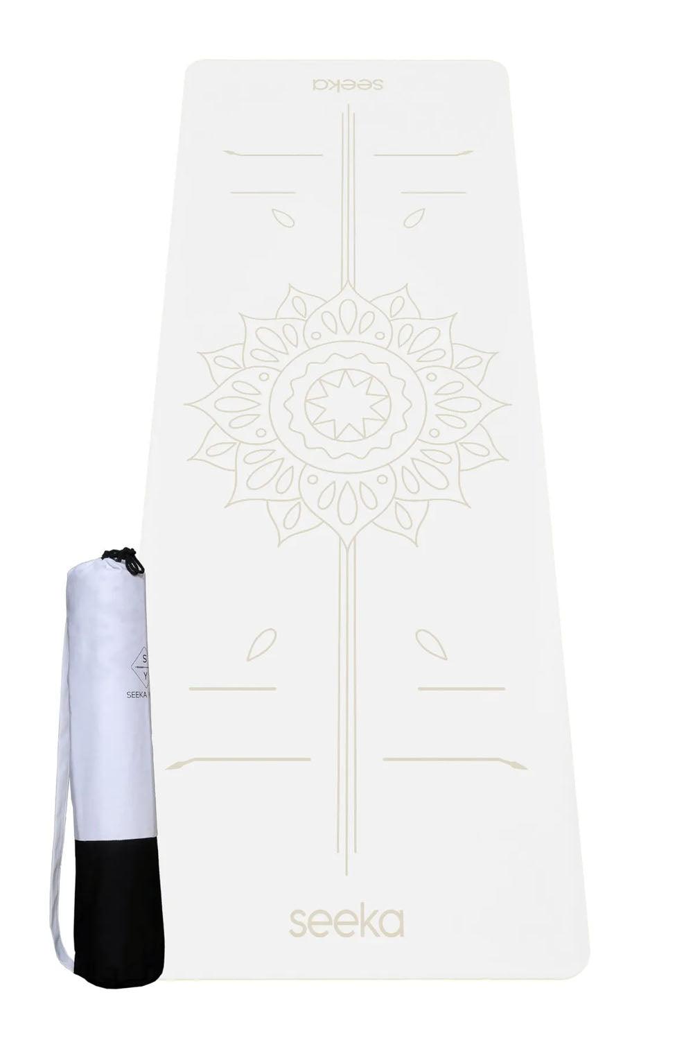 Seeka Yoga-Pro Serisi Sun Yoga Mat - Beyaz-Yoga Matı-1-roqelvaxirum.shop