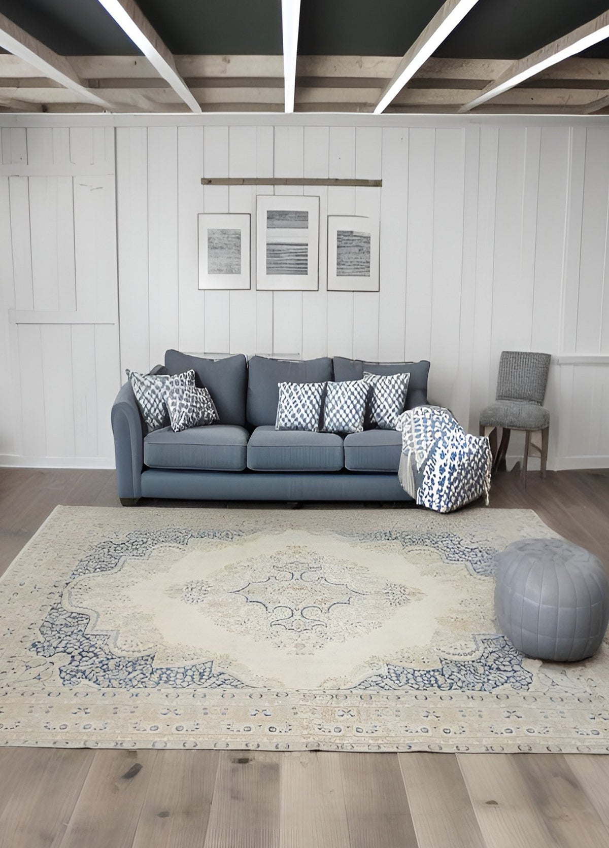 Soho Antiq-Ezher Madalyon Desenli Yün Ladik Halısı 261x391 Cm-Halı-2-roqelvaxirum.shop