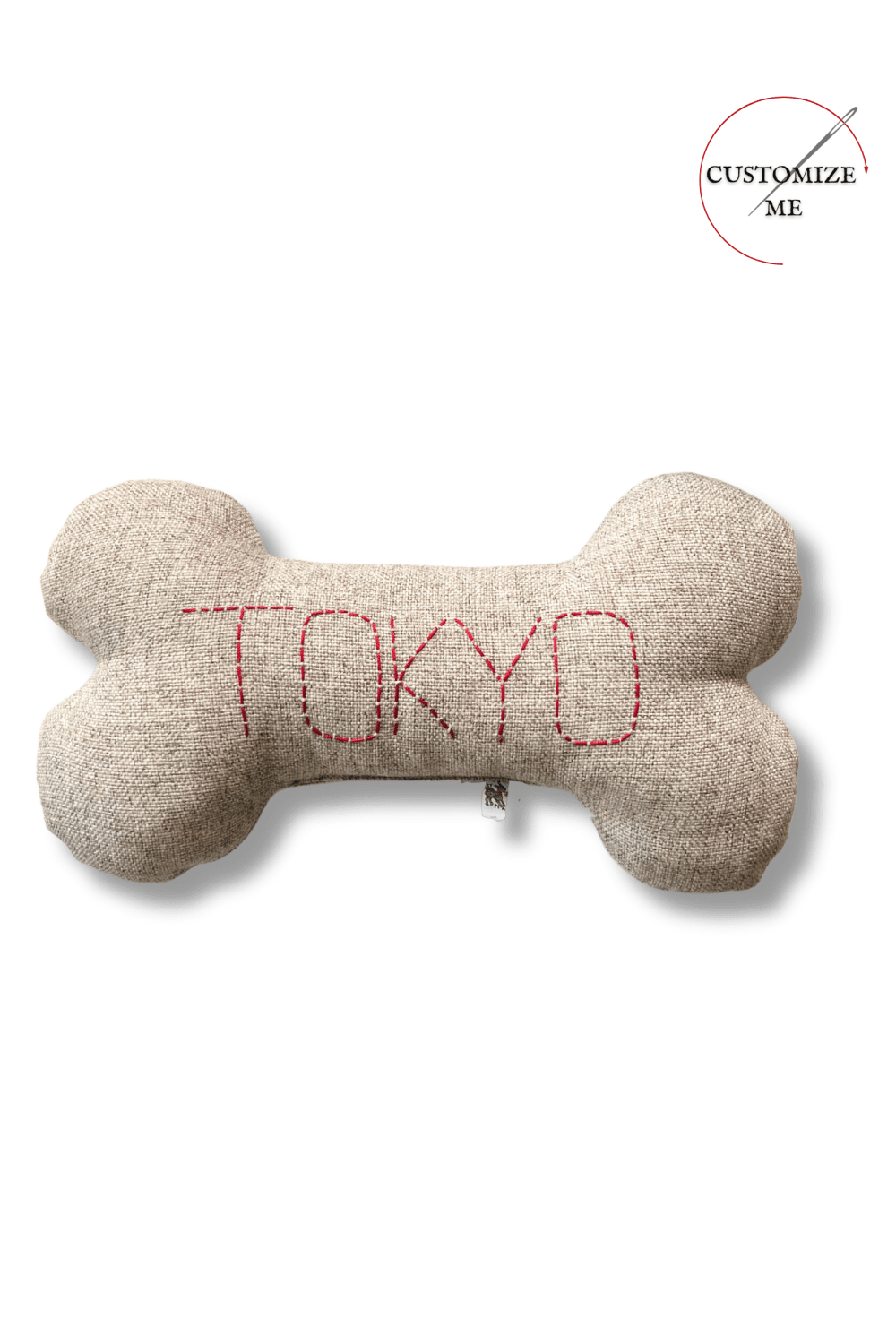 St. Pia-Bone Köpek Yastığı - Nutmeg - Kişiselleştirilebilir-Köpek-2-roqelvaxirum.shop