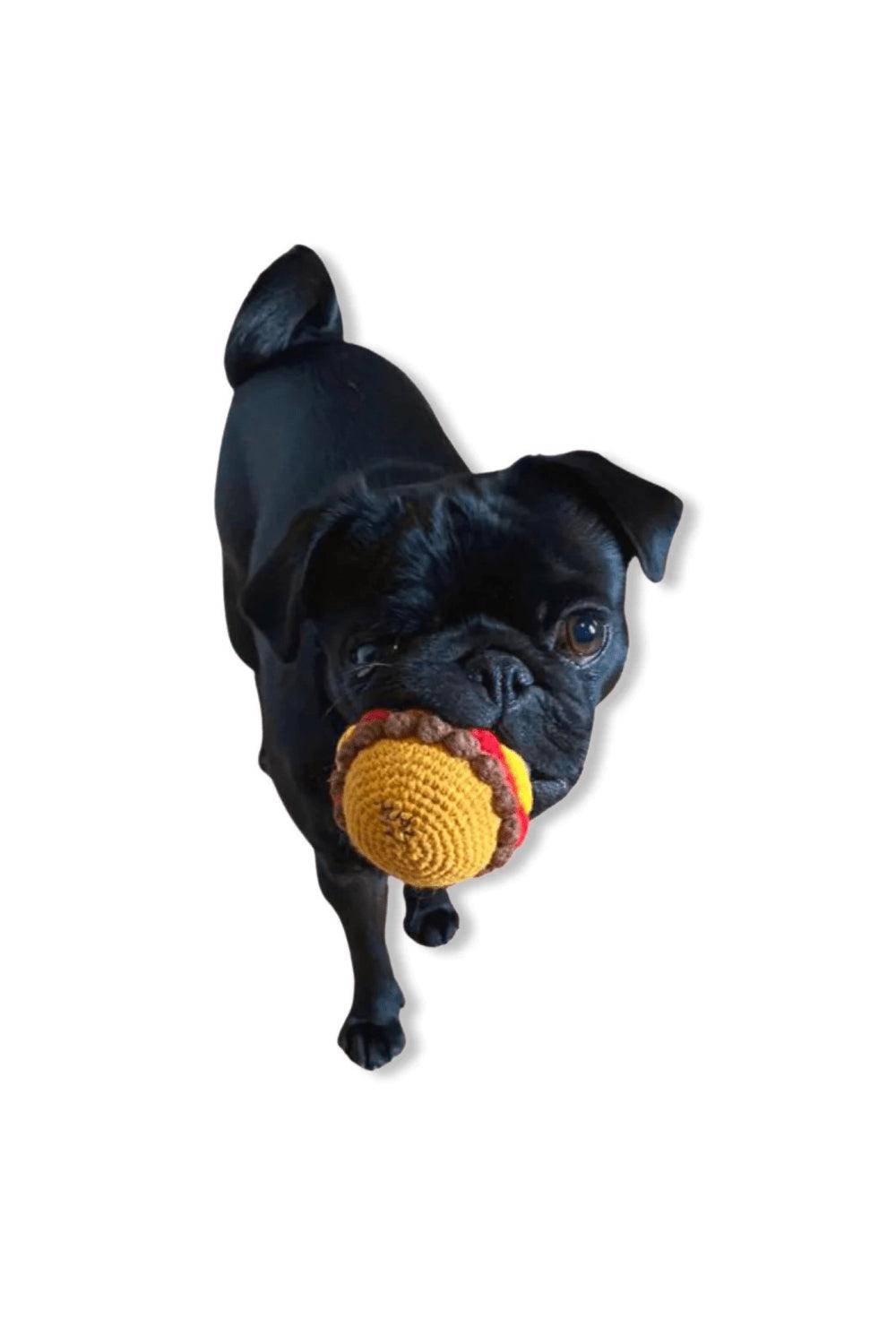 St. Pia-Burger El Yapımı Kedi + Köpek Oyuncağı-Köpek-2-roqelvaxirum.shop