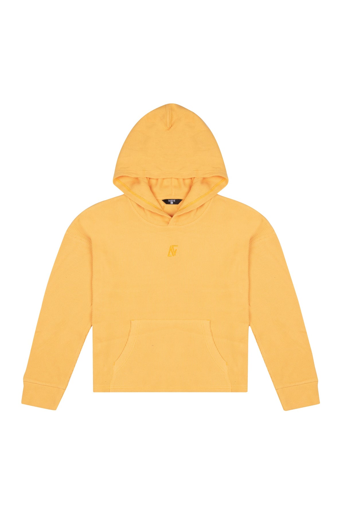 Waffle Oversize Sweatshirt - Sarı