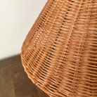 Truffle Büyük Doğal Rattan Abajur
