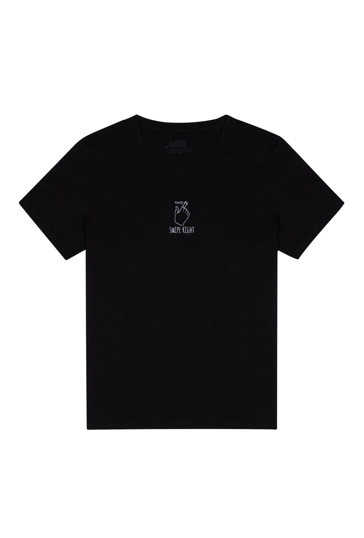 Swipe Right T-Shirt - Siyah