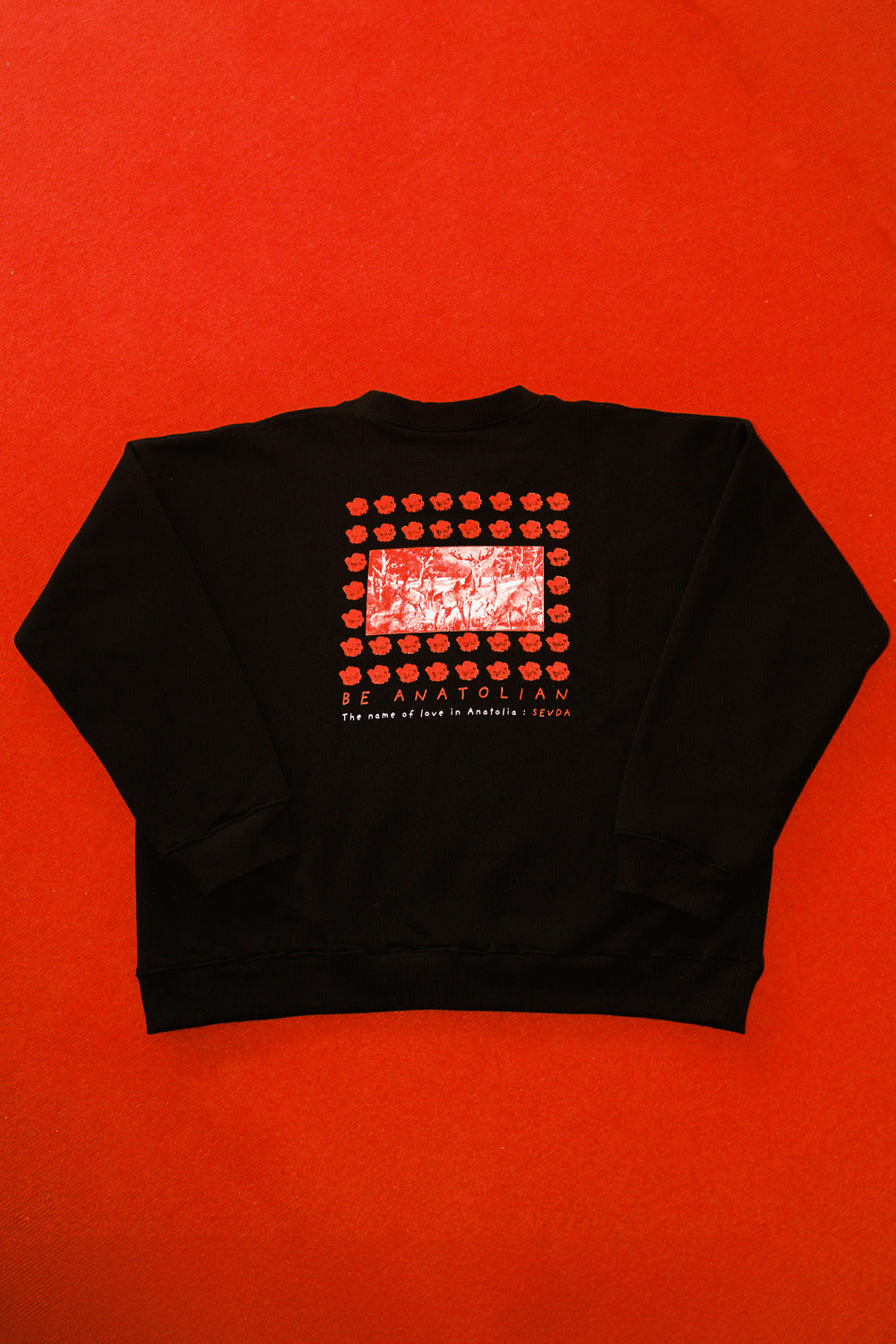Sevda Unisex Oversized Sweatshirt - 8