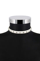 Juliet Choker White Silver - 0