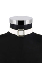 Square Choker Silver - 0