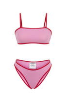 Everywhere Pembe Düz Bikini Takımı - 0