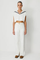 Sail Crop Tshirt - 0