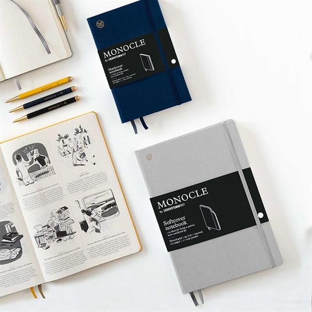 Leuchtturm1917 X Monocle Limited Edition Defter B5, Yumuşak Kapak, 192 Noktalı Sayfa Olive 369722
