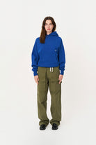 Mavi Oversize Hoodie - 3