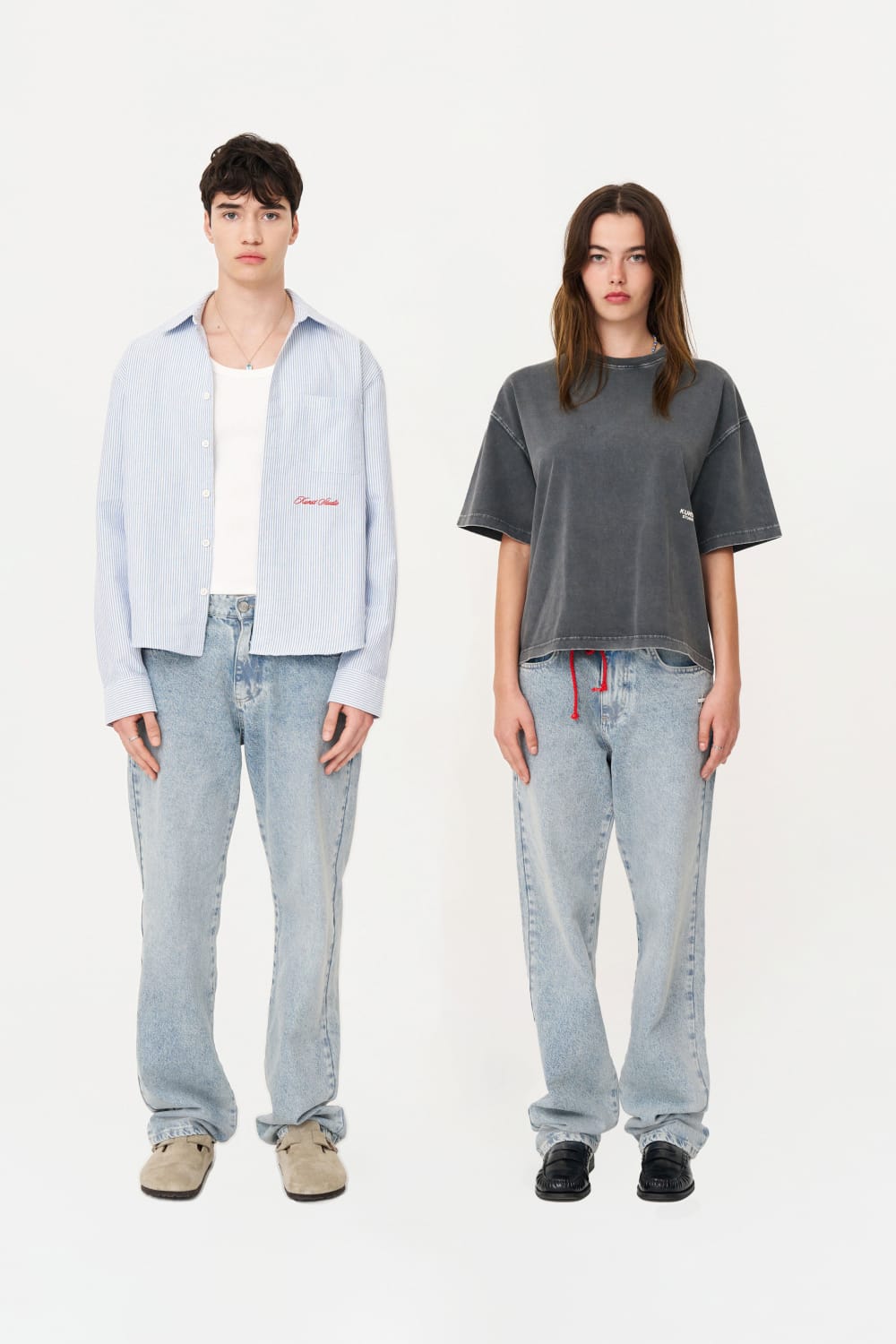 Açık Mavi Straight Fit Jean - 1
