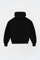 Siyah Oversize Fermuarlı Hoodie - 2
