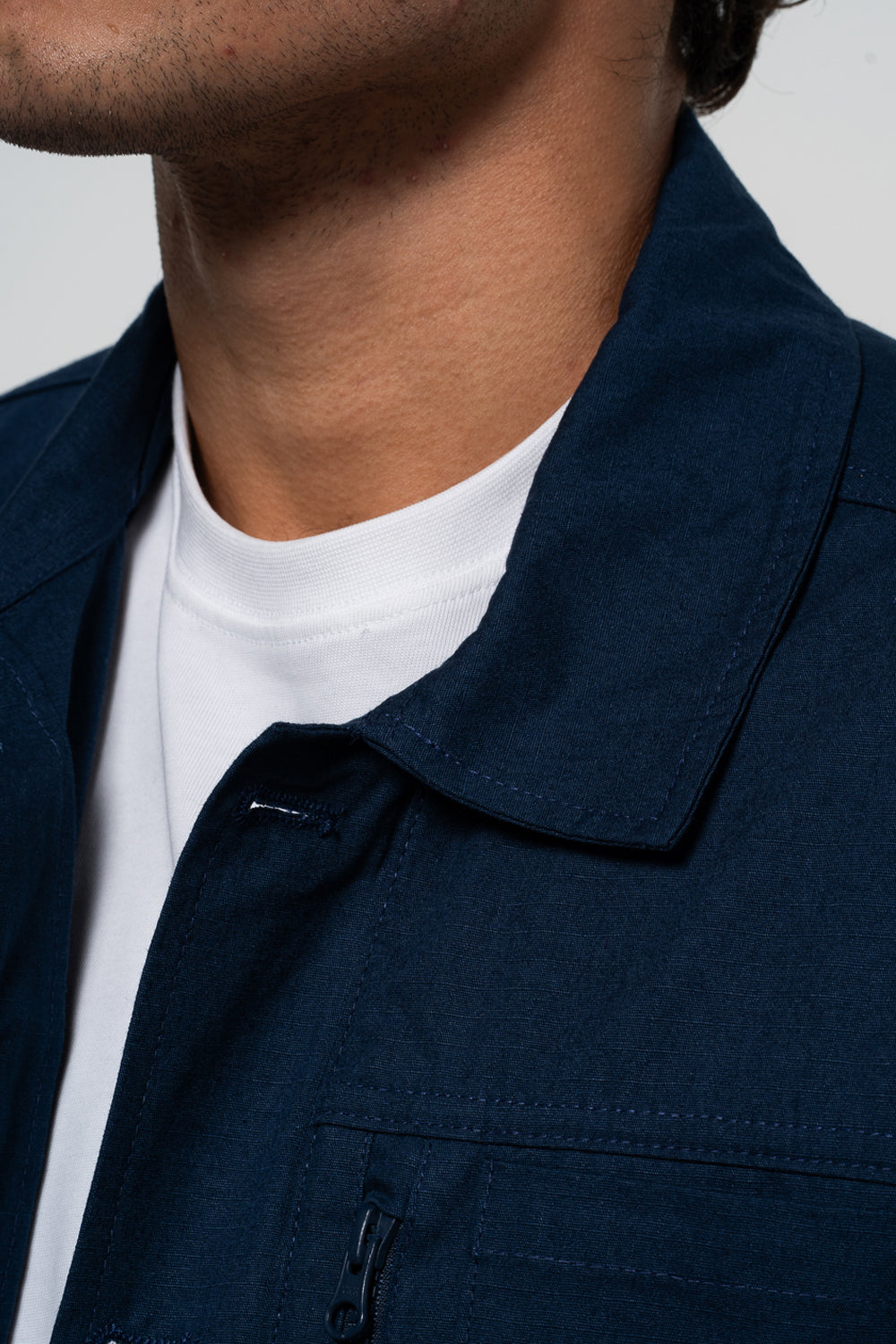 Overshirt Navy - 7