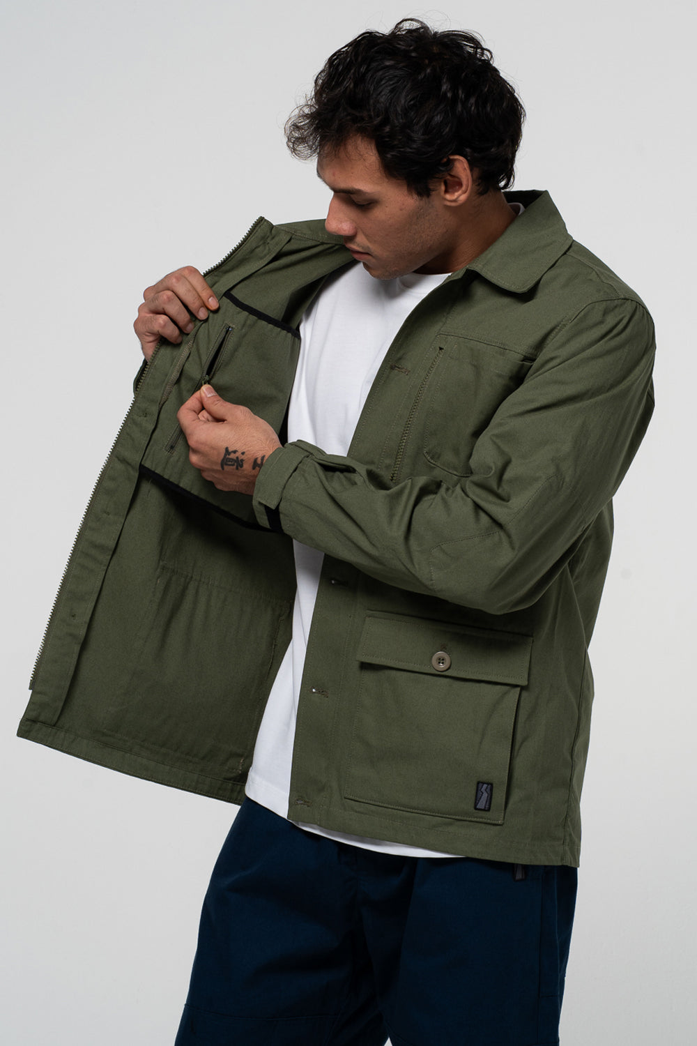 Overshirt Khaki - 3
