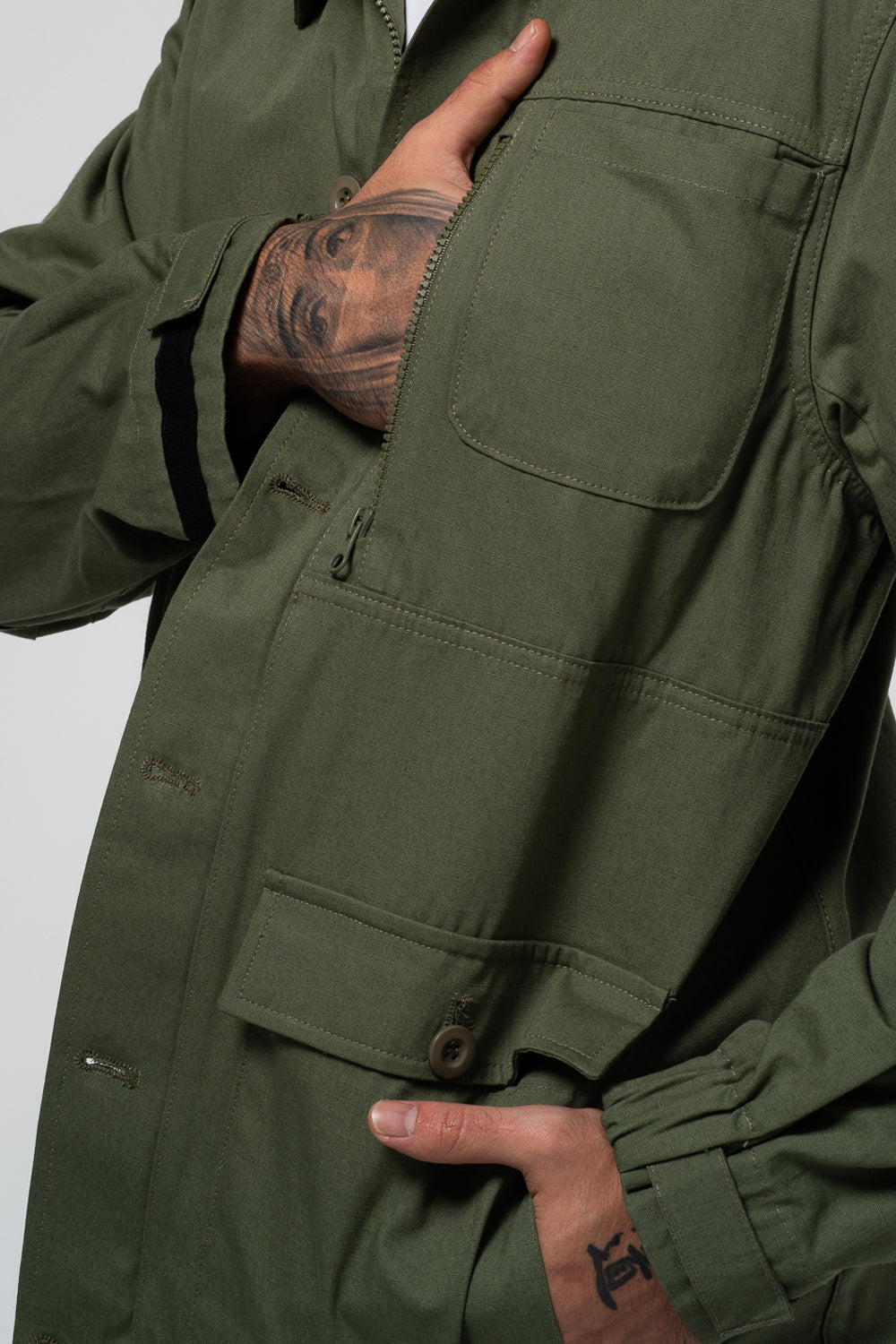 Overshirt Khaki - 5