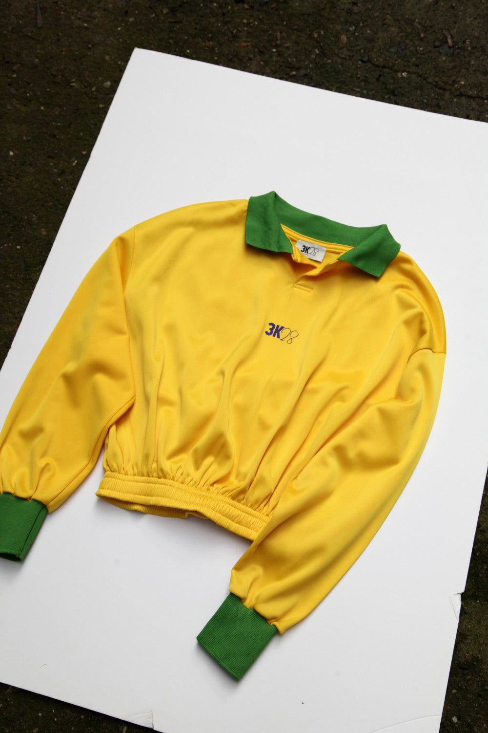 Retro Sarı Sweat - 5