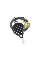 Padel Tenis Anahtarlık Siyah - 0