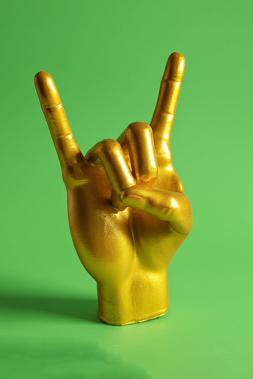 Rock El Figürü | Sarı Altın - 0