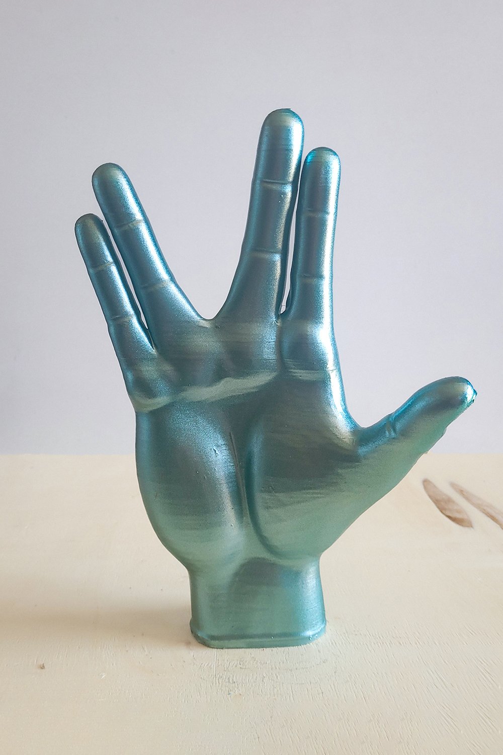 Spock El Figürü | Metalik Mavi - 2