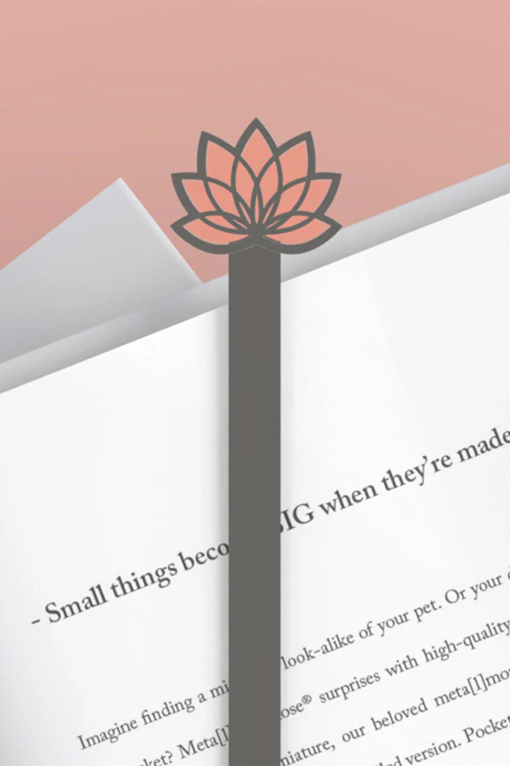 Lotus Kitap Ayracı - 6