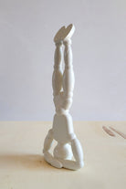 Yoga Headstand Pozu Figürü | Kemik - 4